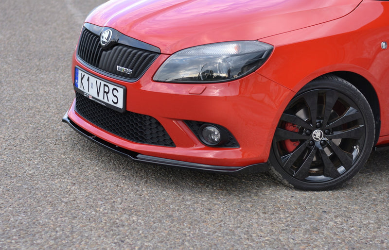 Maxton Design SPLITTER / FRONTANSATZ SKODA FABIA MK2 RS