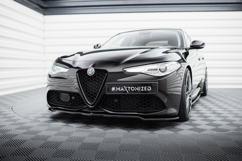 Maxton Design SPLITTER / FRONTANSATZ V.1 ALFA ROMEO GIULIA VELOCE