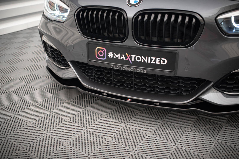 Maxton Design SPLITTER / FRONTANSATZ V.1 BMW 1 F20/F21 M-Power FACELIFT