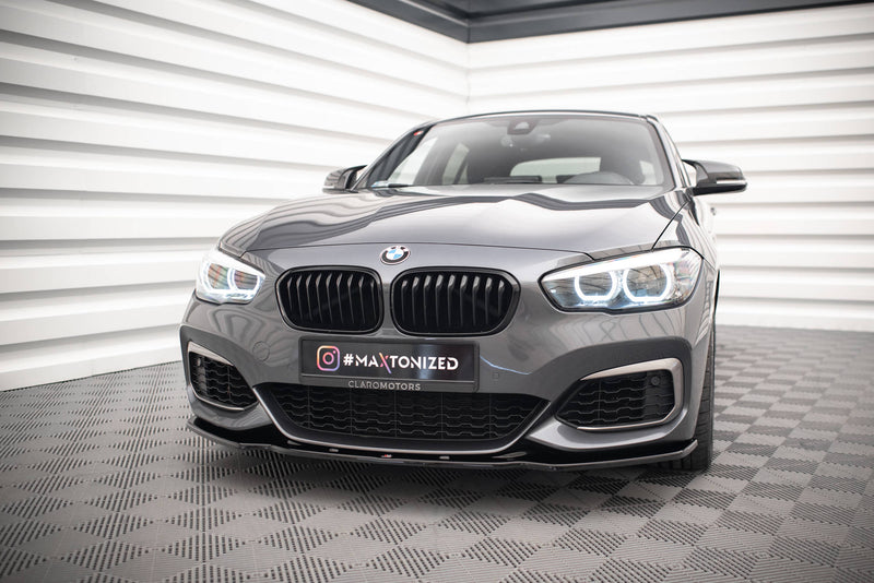 Maxton Design SPLITTER / FRONTANSATZ V.1 BMW 1 F20/F21 M-Power FACELIFT