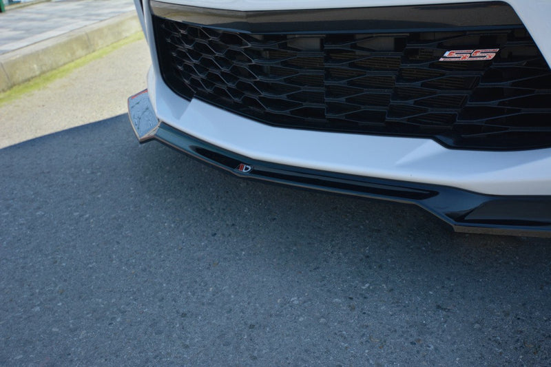 Maxton Design SPLITTER / FRONTANSATZ V.1 CHEVROLET CAMARO 6TH-GEN. PHASE-I 2SS COUPE