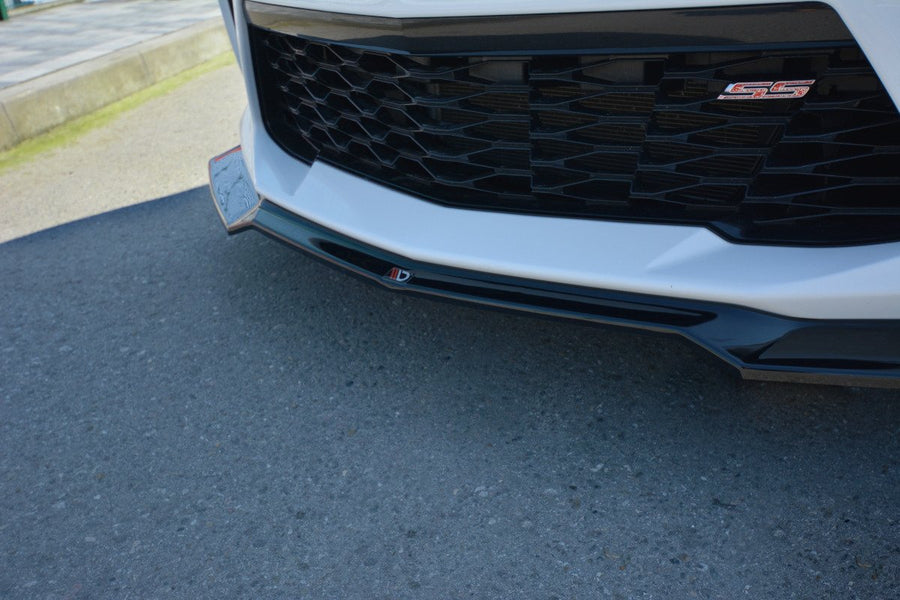 Maxton Design SPLITTER / FRONTANSATZ V.1 CHEVROLET CAMARO 6TH-GEN. PHASE-I 2SS COUPE
