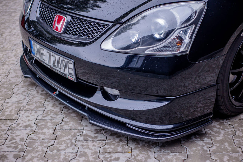 Maxton Design SPLITTER / FRONTANSATZ V.1 HONDA CIVIC EP3 (MK7) TYPE-R/S FACELIFT