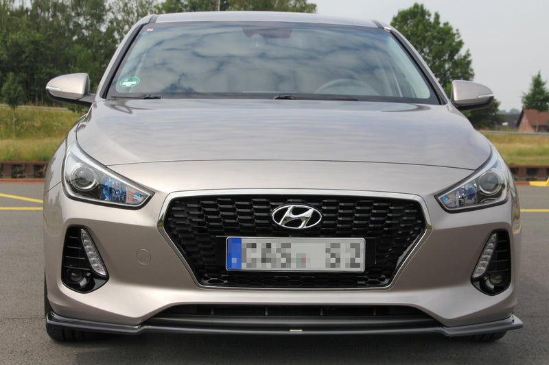 Maxton Design SPLITTER / FRONTANSATZ V.1 HYUNDAI I30 MK3 HATCHBACK