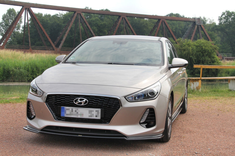 Maxton Design SPLITTER / FRONTANSATZ V.1 HYUNDAI I30 MK3 HATCHBACK