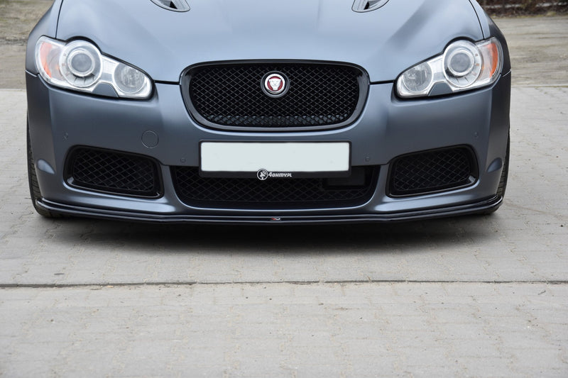 Maxton Design SPLITTER / FRONTANSATZ V.1 JAGUAR XF- R
