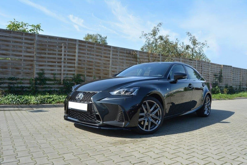Maxton Design Front Diffuser V.1 Lexus IS Mk3 Facelift F-Sport