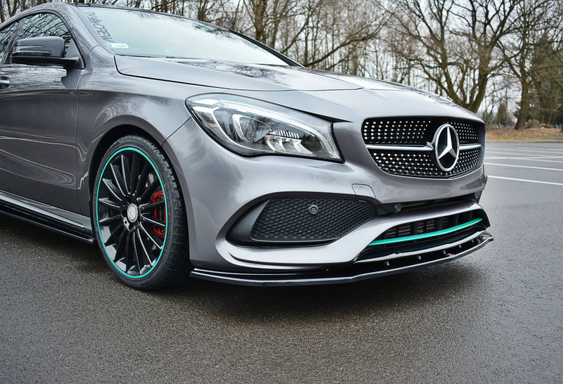 Maxton Design SPLITTER / FRONTANSATZ V.1 MERCEDES-BENZ CLA C117 AMG-LINE FACELIFT
