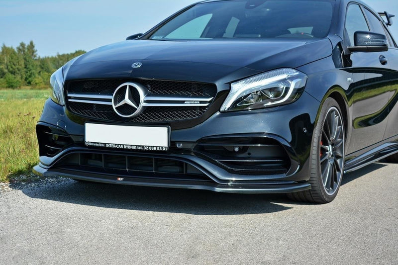 Maxton Design Front Diffuser V.1 Mercedes A W176 AMG Facelift
