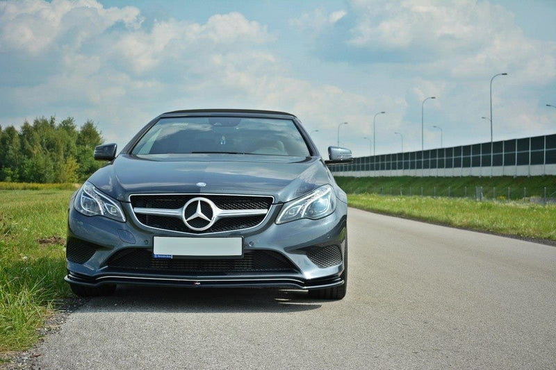 Maxton Design FRONT DIFFUSER V.1 Mercedes-Benz E Coupe / Cabrio C207 Facelift / A207 Facelift