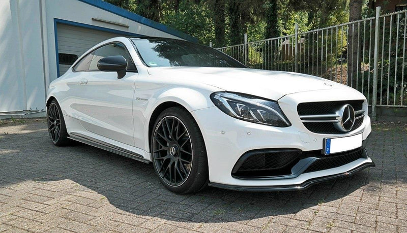 Maxton Design Front Diffuser V.1 Mercedes C-Class C205 63 AMG Coupe