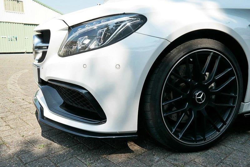 Maxton Design Front Diffuser V.1 Mercedes C-Class C205 63 AMG Coupe