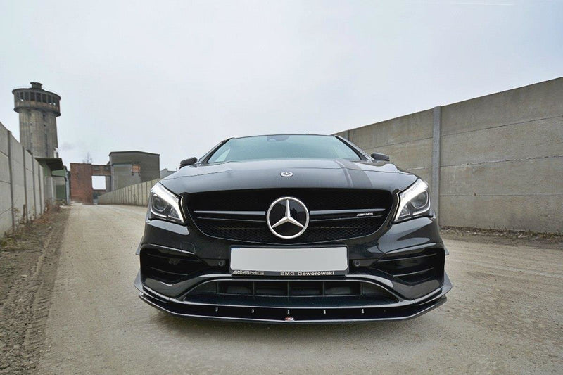 Maxton Design Front Diffuser V.1 Mercedes CLA A45 AMG C117 Facelift