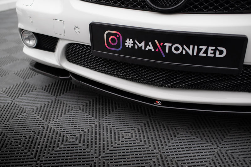 Maxton Design Front Diffuser V.1 Mercedes CLS C219 55AMG