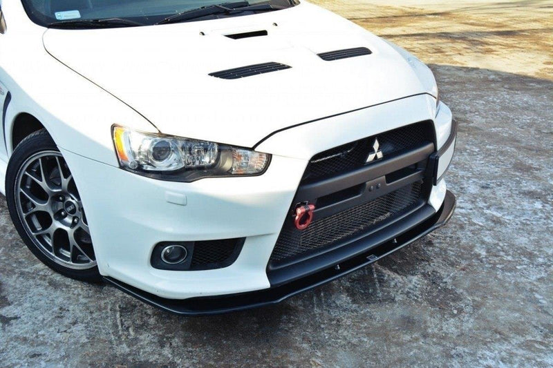 Maxton Design Front Diffuser V.1 Mitsubishi Lancer Evo X