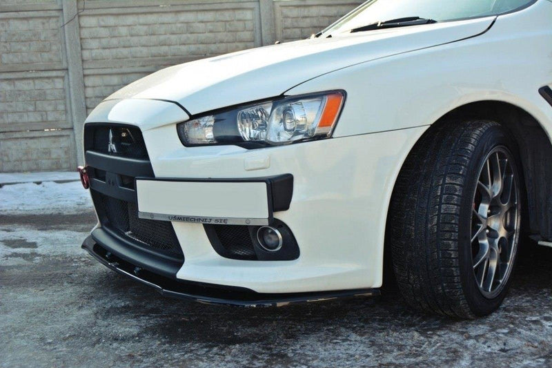 Maxton Design Front Diffuser V.1 Mitsubishi Lancer Evo X