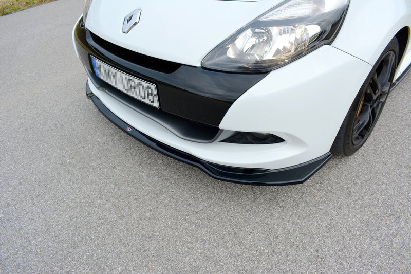 Maxton Design SPLITTER / FRONTANSATZ V.1 RENAULT CLIO MK3 RS FACELIFT