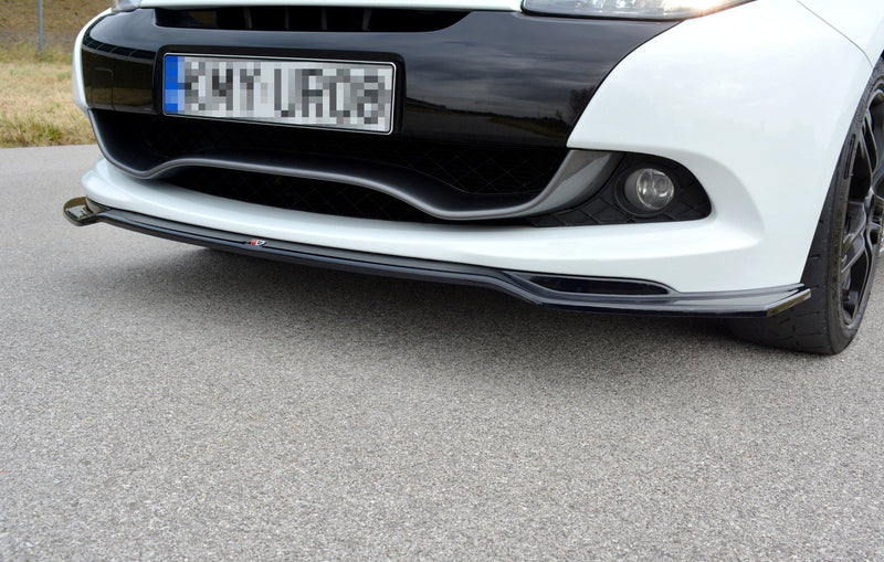 Maxton Design SPLITTER / FRONTANSATZ V.1 RENAULT CLIO MK3 RS FACELIFT