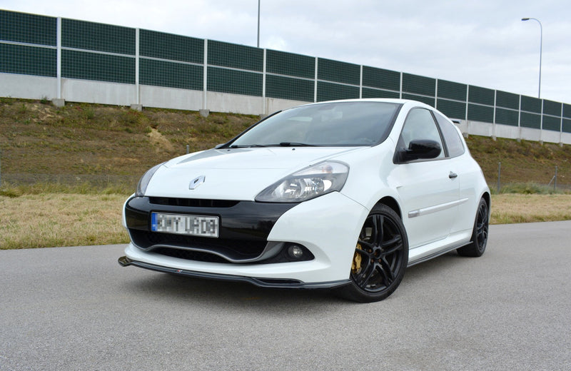 Maxton Design SPLITTER / FRONTANSATZ V.1 RENAULT CLIO MK3 RS FACELIFT