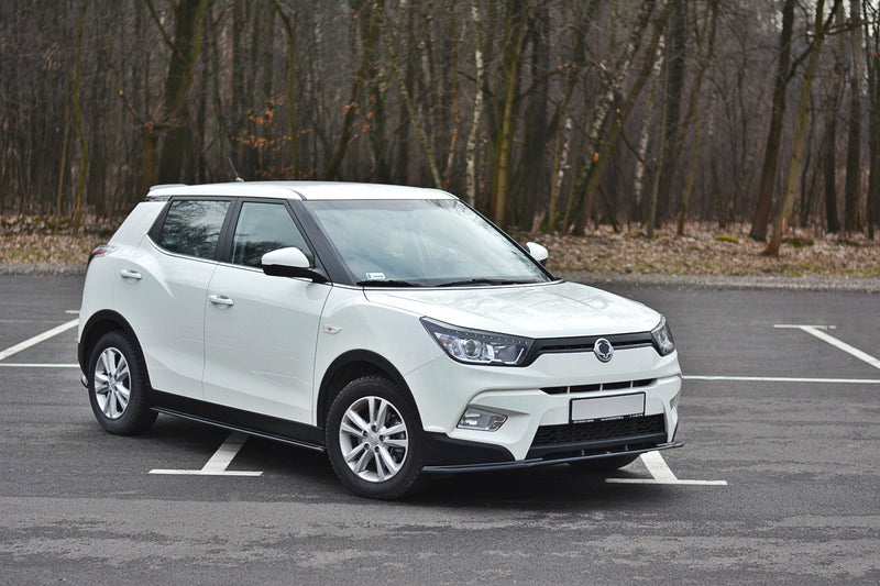 Maxton Design SPLITTER / FRONTANSATZ V.1 SSANGYONG TIVOLI