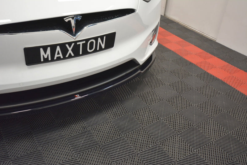 Maxton Design SPLITTER / FRONTANSATZ V.1 TESLA MODEL X