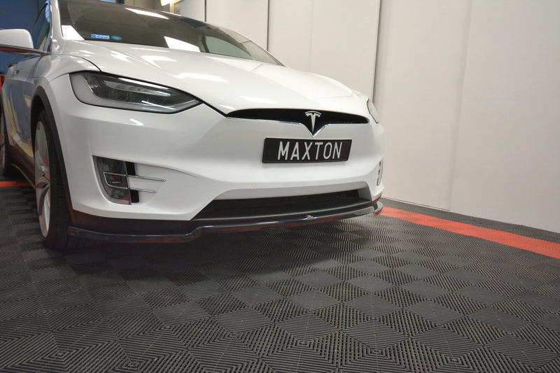 Maxton Design SPLITTER / FRONTANSATZ V.1 TESLA MODEL X