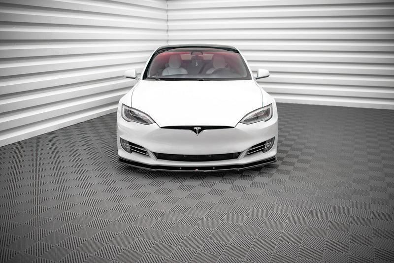Maxton Design Front Diffuser V.1 Tesla Model S Facelift