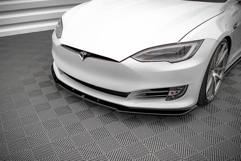 Maxton Design Front Diffuser V.1 Tesla Model S Facelift