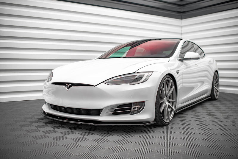 Maxton Design Front Diffuser V.1 Tesla Model S Facelift