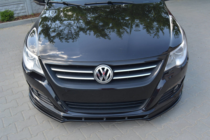 Maxton Design Front Diffuser V.1 VW Passat CC Pre-Facelift, Standard Bumper