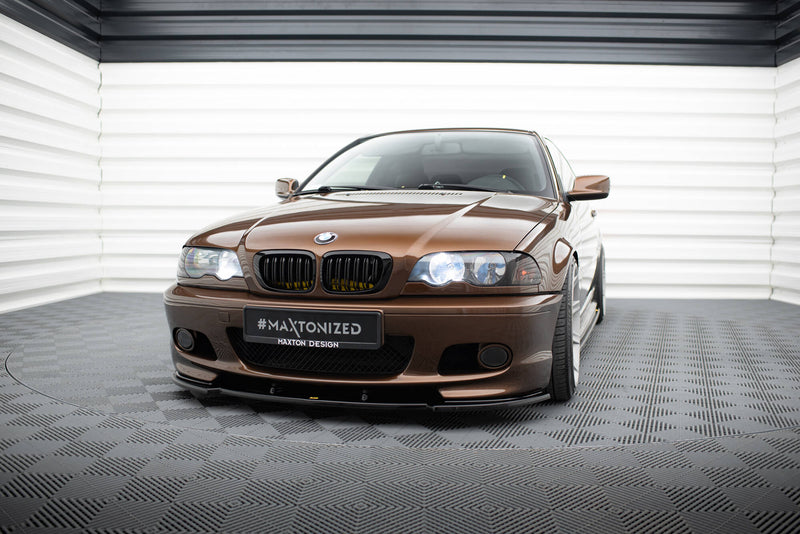Maxton Design Front Diffuser V.1 BMW 3 E46 M-Pack Coupe
