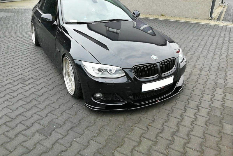 Maxton Design Front Diffuser V.1 BMW 3 E92 M-Pack Facelift