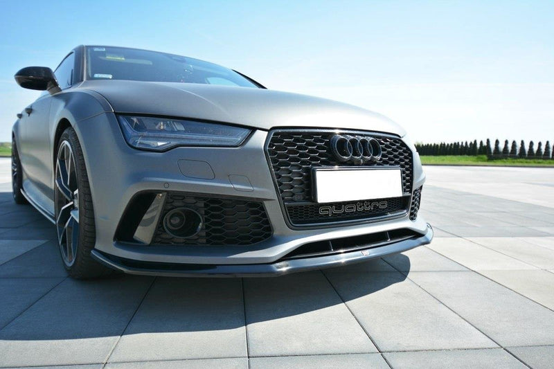 Maxton Design FRONT DIFFUSER V.2 Audi RS7 C7