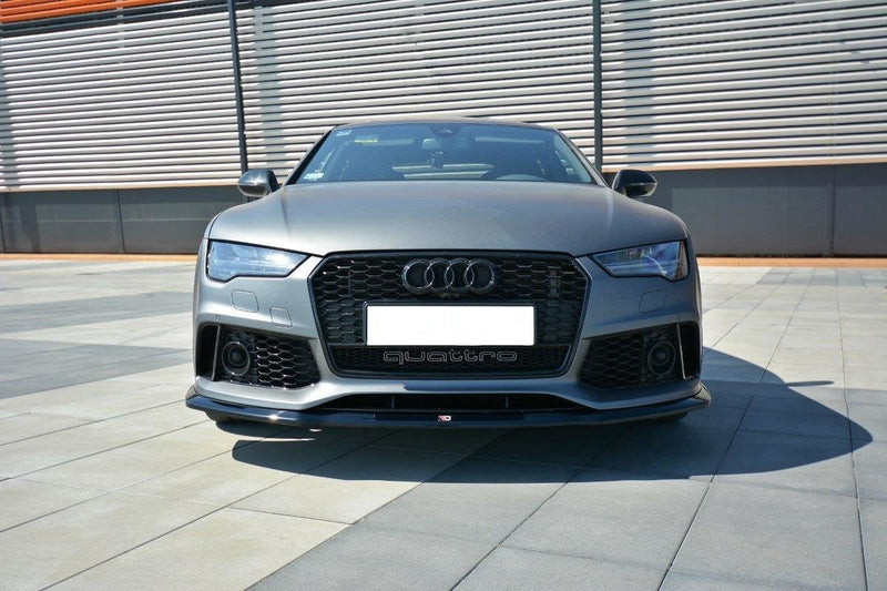 Maxton Design FRONT DIFFUSER V.2 Audi RS7 C7