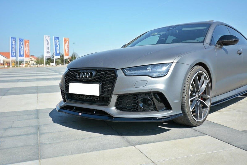 Maxton Design FRONT DIFFUSER V.2 Audi RS7 C7