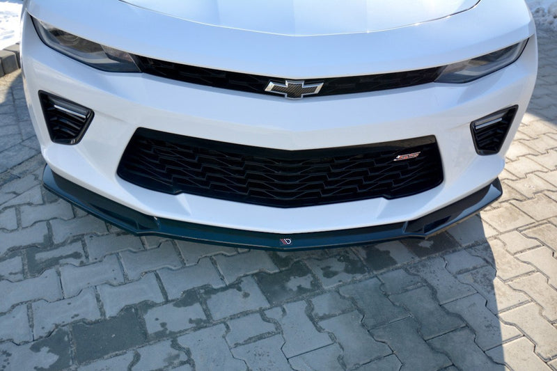 Maxton Design SPLITTER / FRONTANSATZ V.2 CHEVROLET CAMARO 6TH-GEN. PHASE-I 2SS COUPE
