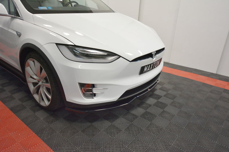 Maxton Design SPLITTER / FRONTANSATZ V.2 TESLA MODEL X