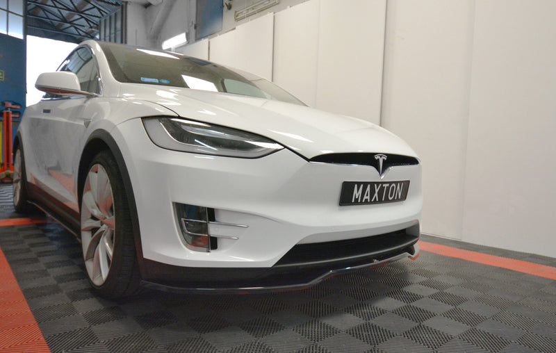 Maxton Design SPLITTER / FRONTANSATZ V.2 TESLA MODEL X