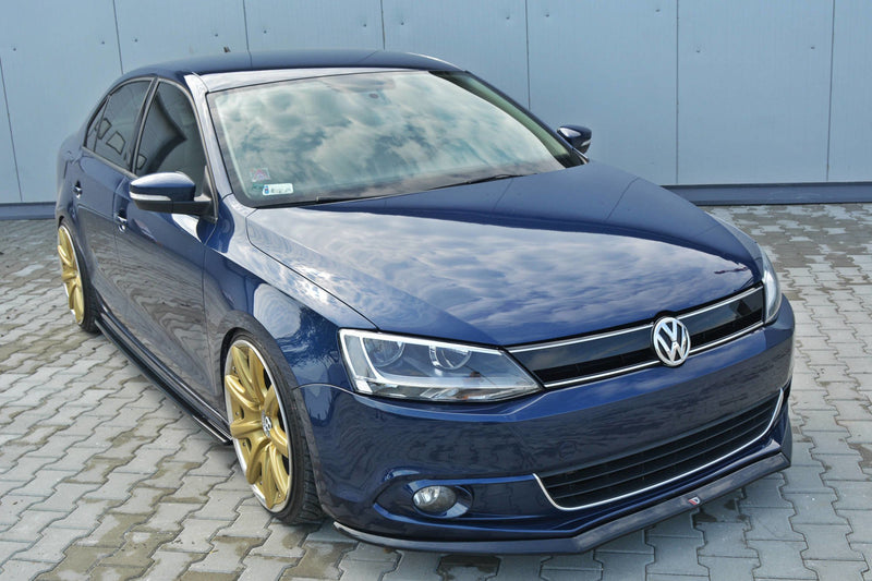 Maxton Design FRONT DIFFUSOR V.2 VOLKSWAGEN JETTA MK6 SEDAN VOR FACELIFT