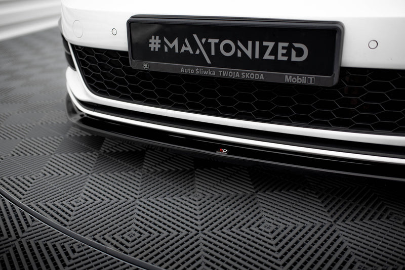 Maxton Design Front Diffuser V.2 VW Golf VII GTI Facelift