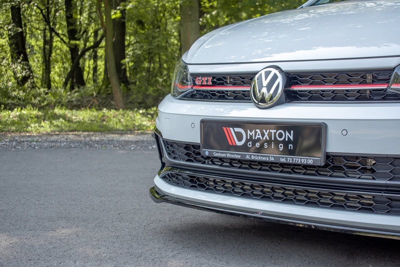Maxton Design SPLITTER / FRONTANSATZ V.2 Volkswagen Polo GTI / R-line Mk6