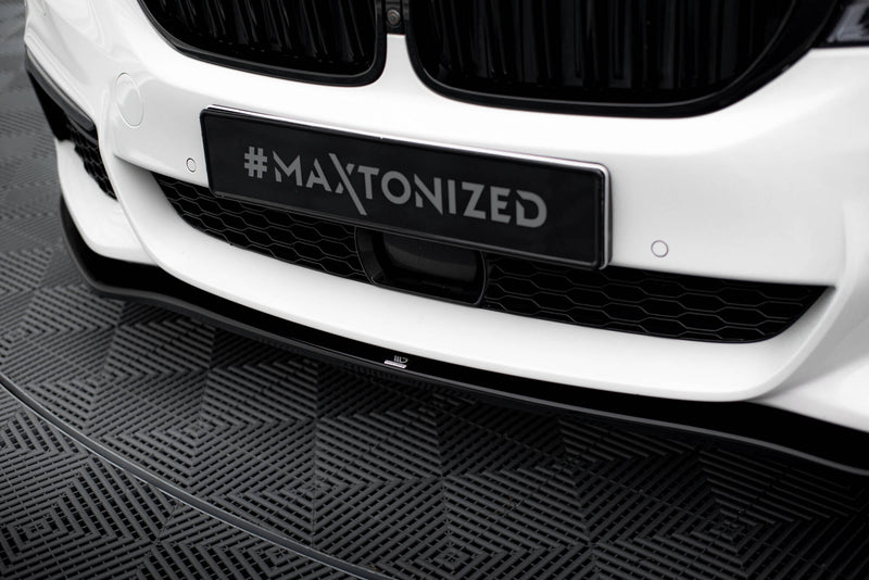 Maxton Design FRONT DIFFUSER V.2 BMW 5 M-Pack / M550d / M550i G30/ G31 M-Pack