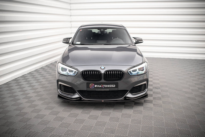 Maxton Design SPLITTER / FRONTANSATZ V.3  BMW 1 F20/F21 M-Power