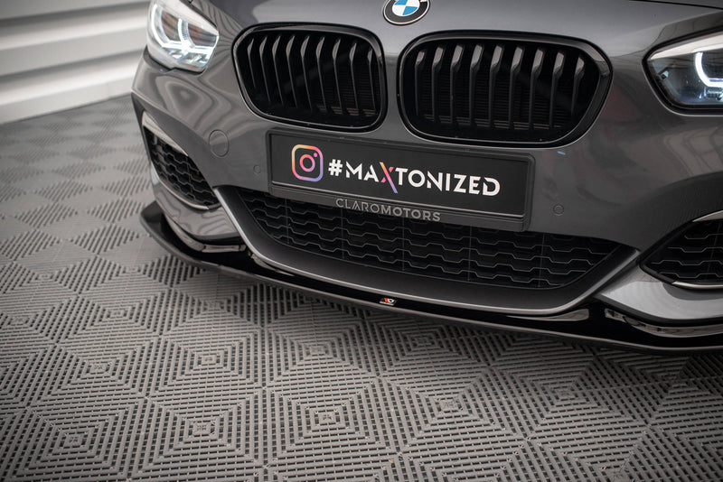 Maxton Design SPLITTER / FRONTANSATZ V.3  BMW 1 F20/F21 M-Power