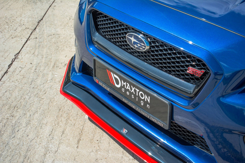 Maxton Design SPLITTER / FRONTANSATZ V.3 SUBARU  WRX STI