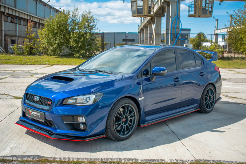Maxton Design SPLITTER / FRONTANSATZ V.3 SUBARU  WRX STI