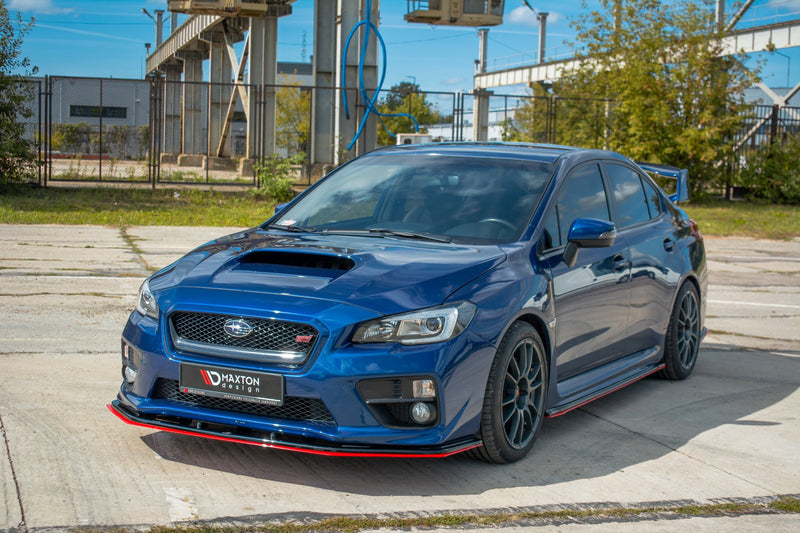 Maxton Design SPLITTER / FRONTANSATZ V.4 SUBARU WRX STI