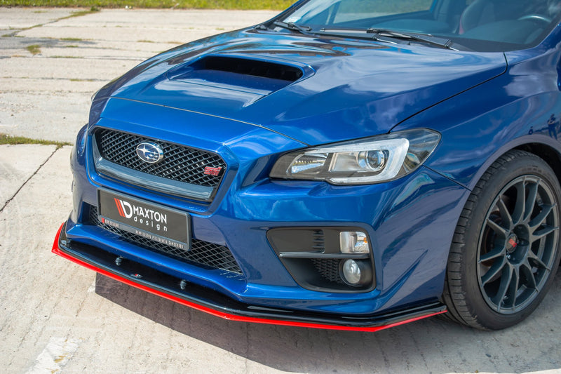 Maxton Design SPLITTER / FRONTANSATZ V.4 SUBARU WRX STI