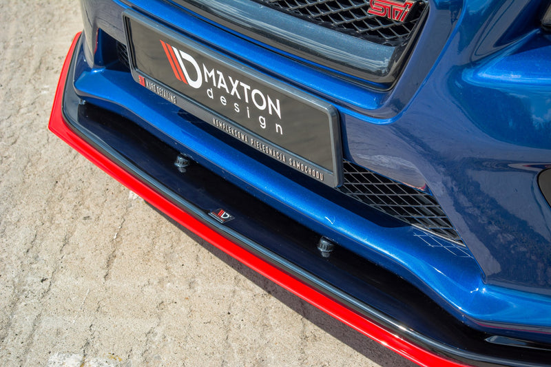 Maxton Design SPLITTER / FRONTANSATZ V.4 SUBARU WRX STI