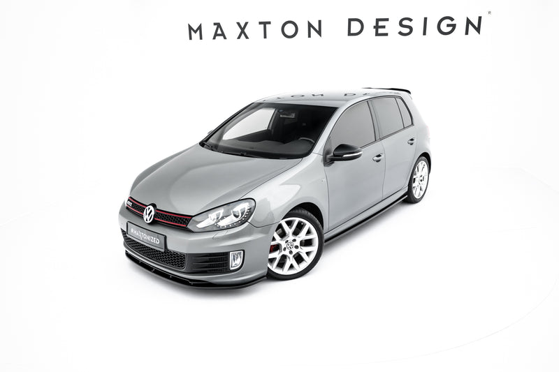 Maxton Design Front Diffuser Ver. 2 VW Golf VI (for Golf GTI 35th)